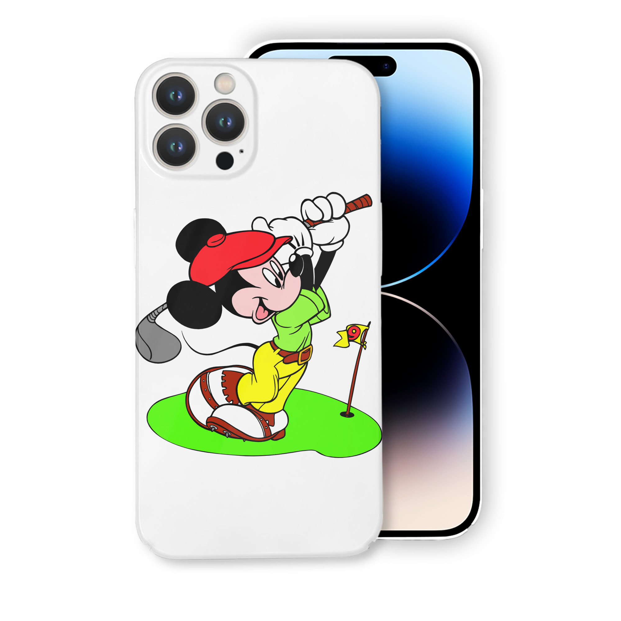 （画像用） ミッキーマウス Mickey Mouse 【iPhone 14シリーズ対応】ハードケース